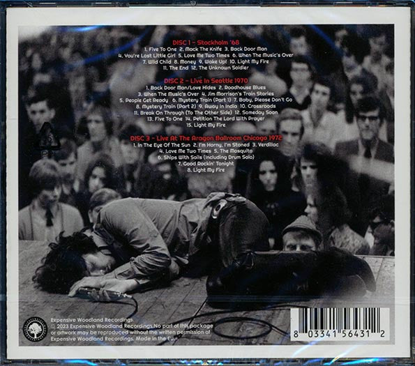 The Doors - The Broadcast Collection: Stockholm 1966 + Seattle 1970 + Chicago 1972 - 3xCD