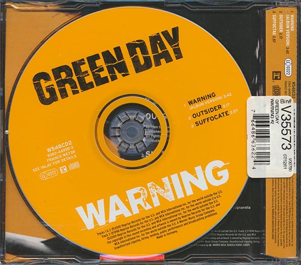 Green Day - Warning - CD