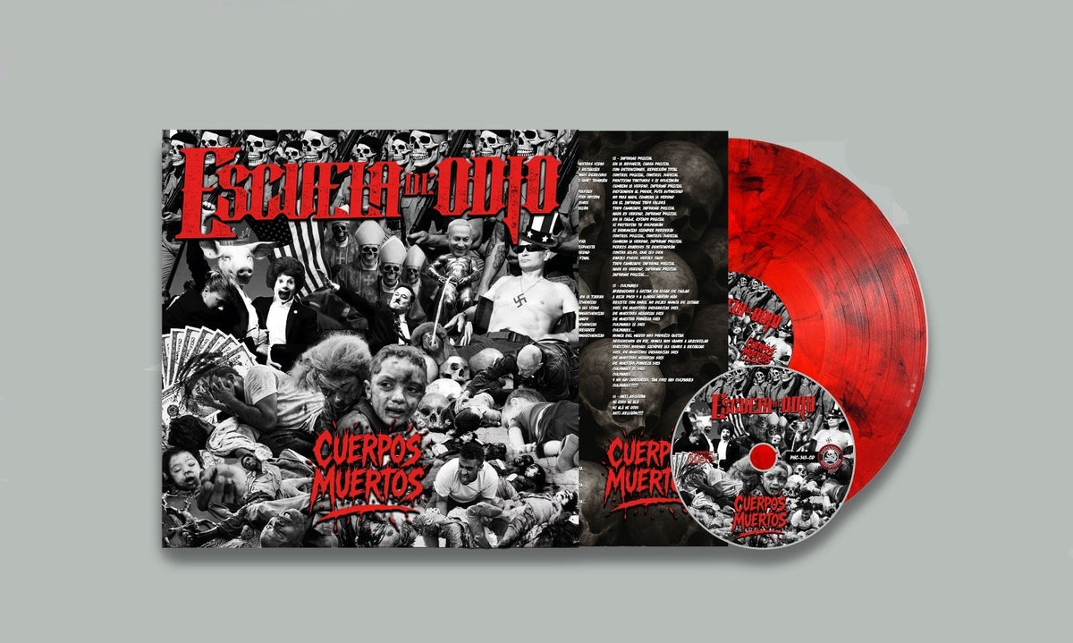 Escuela De Odio - Cuerpos Muertos - Humo - LP - Color