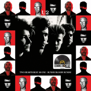 U2 - Two Hearts Beat As ONE/SUNDAY Bloody Sunday - War & Surrender Mixes - LP