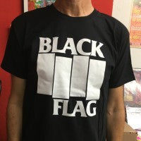 Black Flag - Logo Black - Camiseta