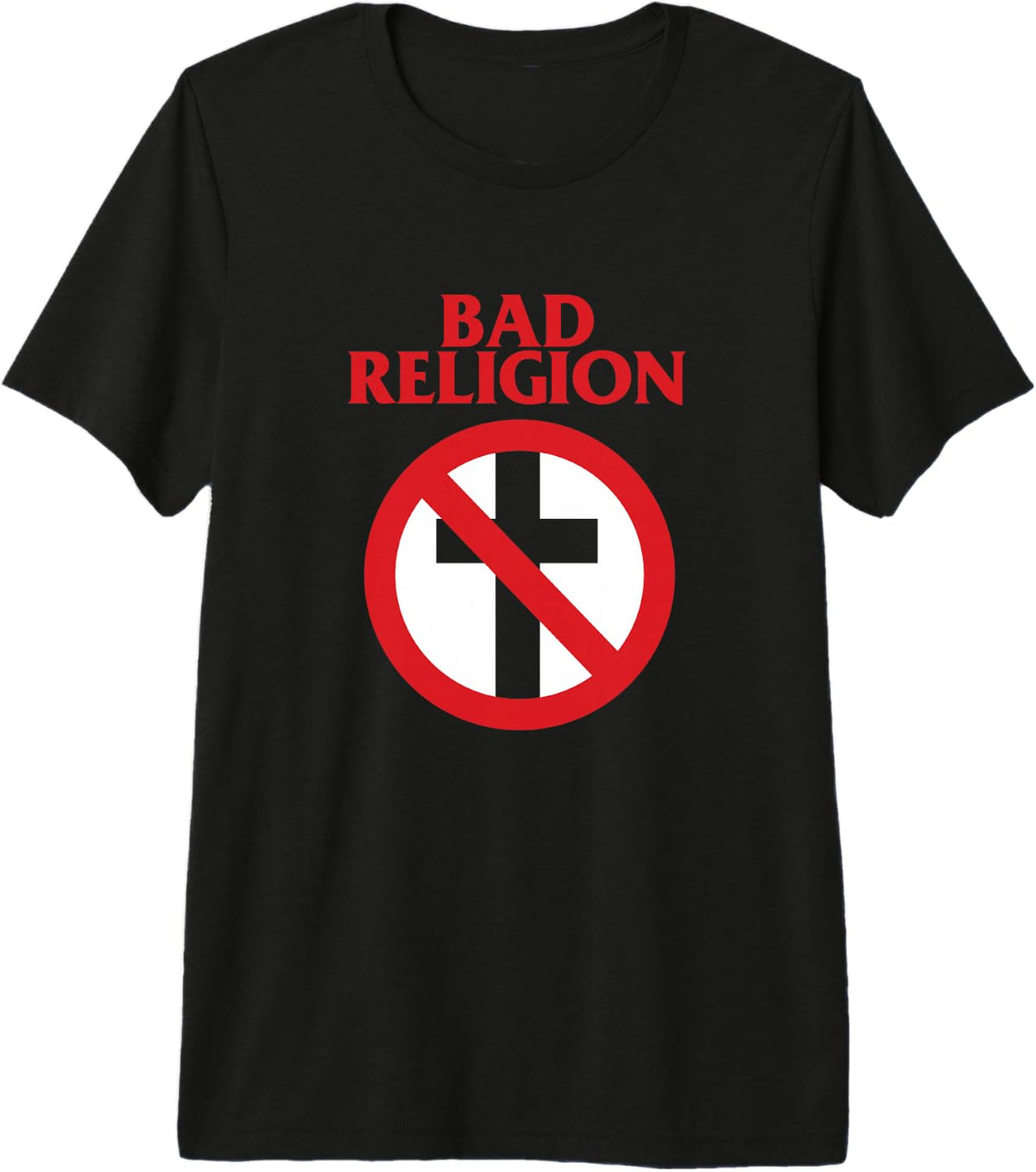 Bad Religion - Crossbuster Punk Logo (Premium) - Camiseta
