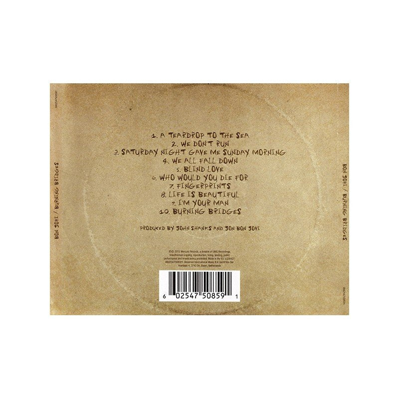 Bon Jovi - Burning Bridges - CD