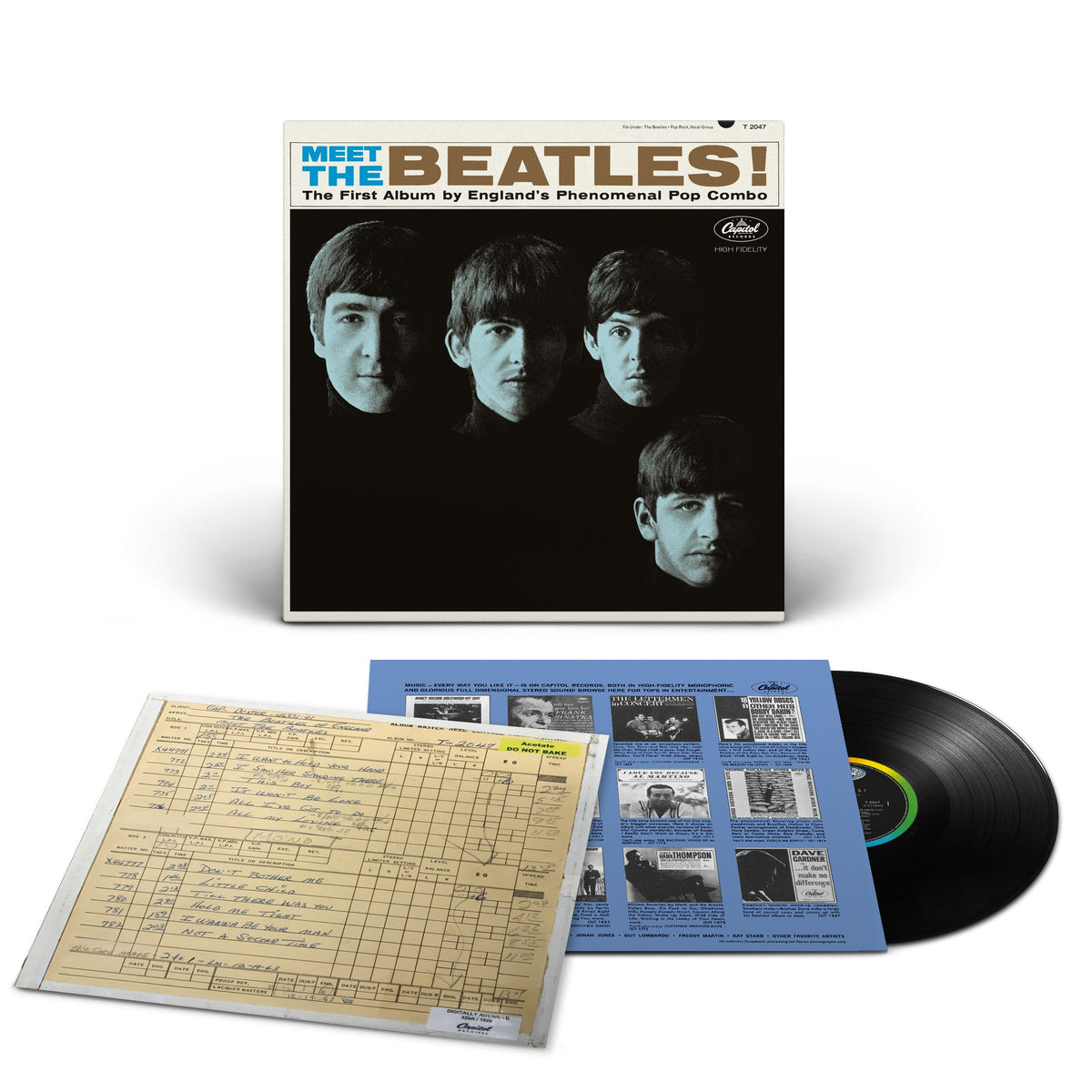 The Beatles - Meet The Beatles! - LP