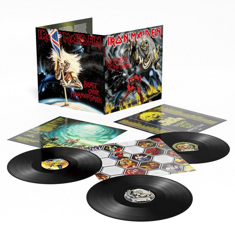 Iron Maiden - The Number Of The Beast / Beast Over Hammersmith - 3xLP