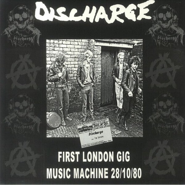 Discharge - Music Machine 28/10/80 - First London Gig - LP - Color