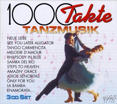 Various Artists - 1000 Takte Tanzmusik - CD - CD Muy Buen Estado / Portada Muy Buen Estado (VG+/VG+)
