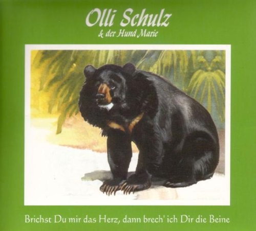 Olli Schulz Und Der Hund Marie - Brichst Du Mir Das Herz, Dann Brech' Ich Dir Die Beine - CD - CD Muy Buen Estado / Portada Muy Buen Estado (VG+/VG+)