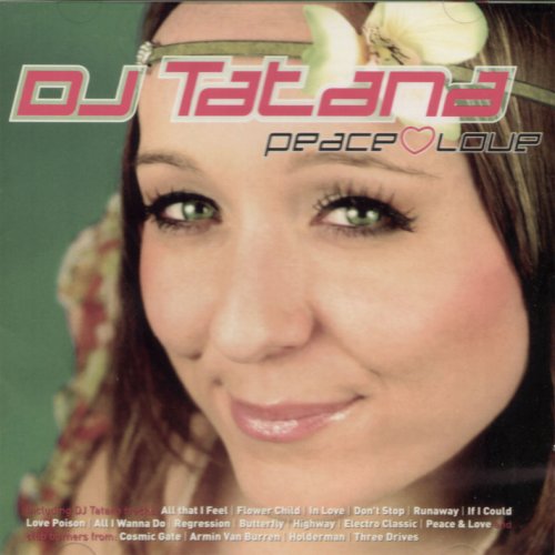 DJ Tatana - Peace & Love - CD - CD Muy Buen Estado / Portada Muy Buen Estado (VG+/VG+)