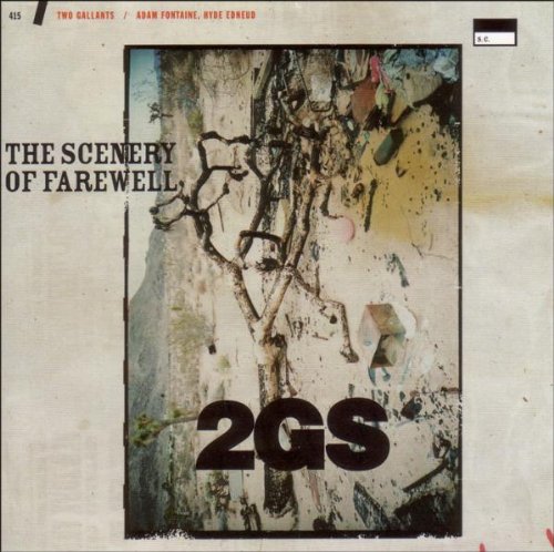 Two Gallants - The Scenery Of Farewell EP - CD - CD Muy Buen Estado / Portada Muy Buen Estado (VG+/VG+)