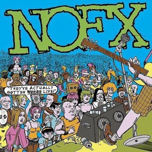NOFX - They've Actually Gotten Worse Live! - CD - CD Muy Buen Estado / Portada Muy Buen Estado (VG+/VG+)