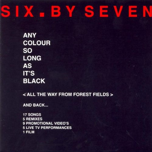 Six By Seven - Any Colour So Long As It's Black - CD - CD Muy Buen Estado / Portada Muy Buen Estado (VG+/VG+)