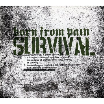 Born from Pain - Survival - CD - CD Muy Buen Estado / Portada Muy Buen Estado (VG+/VG+)