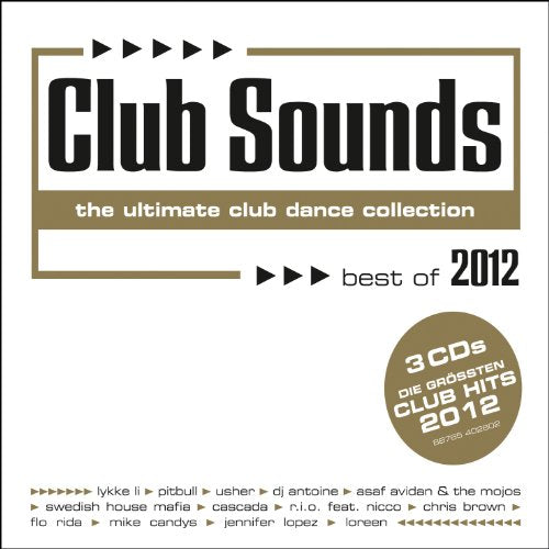 Various Artists - Club Sounds-Best of 2012 - 3xCD - CDs Muy Buen Estado / Portada Muy Buen Estado (VG+/VG+)