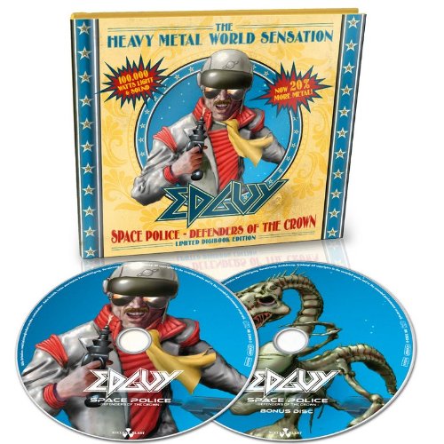 Edguy - Space Police - Defenders of the Crown - 2xCD - CDs Muy Buen Estado / Portada Muy Buen Estado (VG+/VG+)