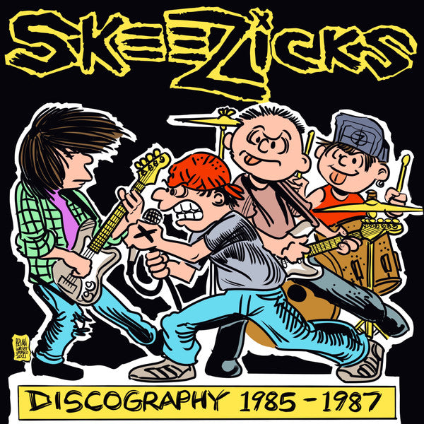 Skeezicks - Discography 1985-1987 - 2xLP