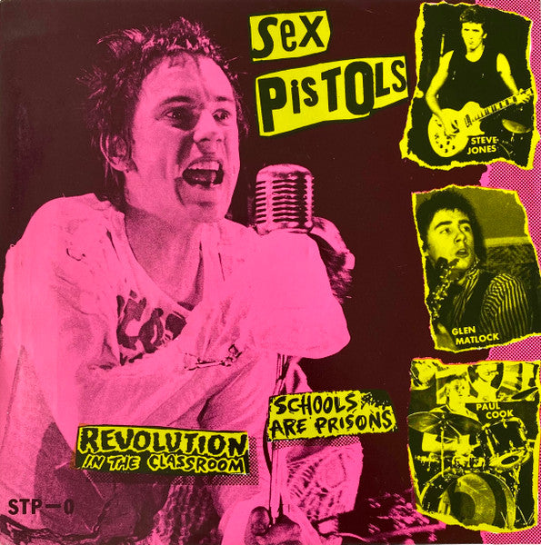 Sex Pistols - Revolution In The Classroom b/w Schools Are Prisons - 7" - Color