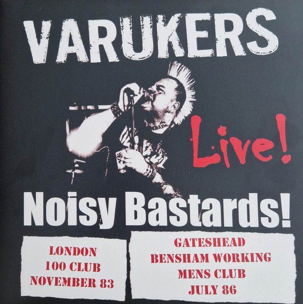 The Varukers - Noisy Bastards! - LP - Color