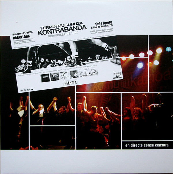 Fermin Muguruza - Kontrabanda Komunikazioa Tour - 2xLP