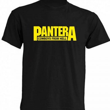 Pantera - Camiseta / T-Shirt / Tallas – Sizes: S/M/L/XL/XXL