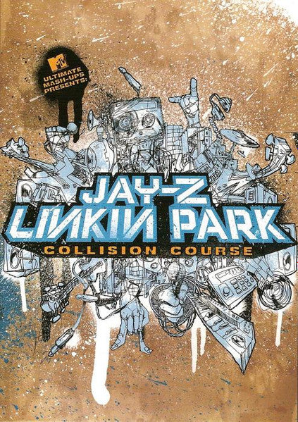 Jay-Z / Linkin Park – Collision Course - CD + DVD - 2004 - Warner Bros. Records – 7599-38628-2 - CD Muy Buen Estado (VG+) / DVD Como Nuevo (M-) / Portada Nueva (M)