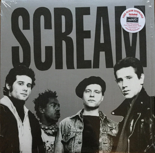 Scream – This Side Up - LP - Transparente / Clear - With Insert and MP3 - 2010 - Dischord Records – Dischord 15.5 V - Vinilo Nuevo (M) / Portada Como Nueva (M-)