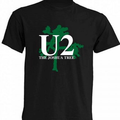 U2 - Camiseta / T-Shirt / Tallas – Sizes: S/M/L/XL/XXL