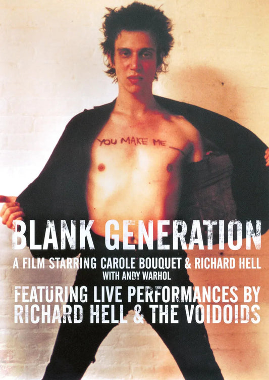 Richard Hell & The Voidoids - Blank Generation - DVD - 2010 - MVD Visual