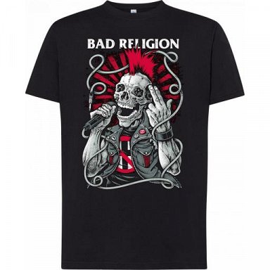Bad Religion - Camiseta / T-Shirt / Tallas – Sizes: S/M/L/XL/XXL