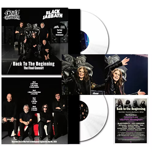 BLACK SABBATH - OZZY OSBOURNE 2xLP Back to the Beginning - The Final Concert