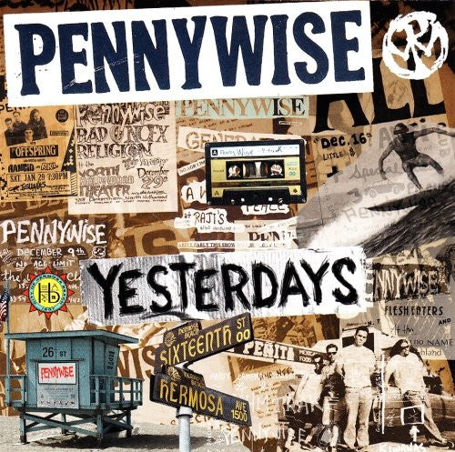 Pennywise – Yesterdays - CD - CD Como Nuevo / Portada Como Nueva (M-/M-)