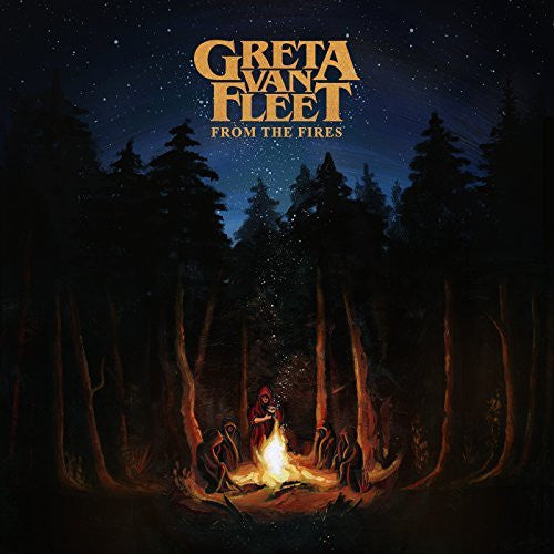 Greta Van Fleet – From The Fires - CD - CD Como Nuevo / Portada Como Nueva (M-/M-).