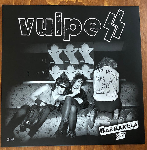 Vulpess - Barbarela 83' (LP, Ltd, RE, Blanco / White)