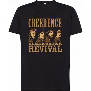 Creedence Clearwater Revival - Camiseta / T-Shirt / Tallas – Sizes: S/M/L/XL/XXL