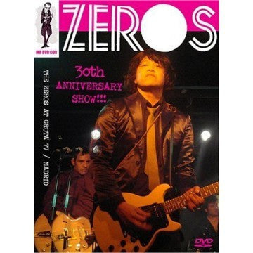 The Zeros – Live In Madrid - DVD - 2009 - Munster Records – MR DVD 009