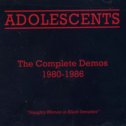 ADOLESCENTS - The Complete Demos - CD - FRONTIER RECORDS