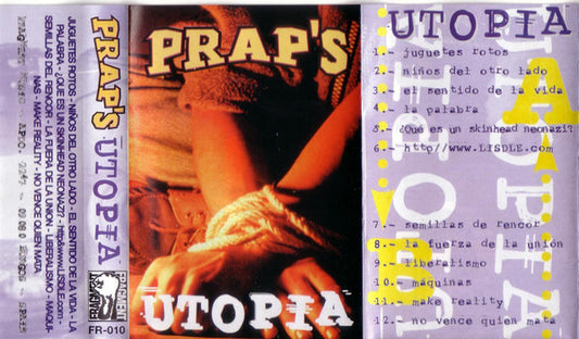 Prap's ‎– Utopia - Cassette - 1997 - Fragment Music ‎– FR-010