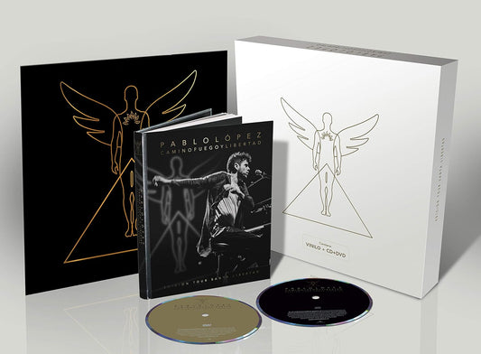 Pablo López – Tour Santa Libertad - CD + DVD + LP 180 gr. - Box Set Deluxe Limited Edition - 2019 - Universal Music Group – 0602577517990