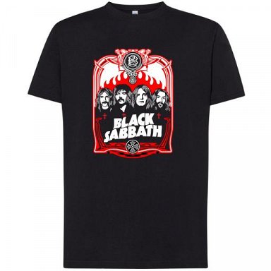 Black Sabbath - Camiseta / T-Shirt / Tallas – Sizes: S/M/L/XL/XXL