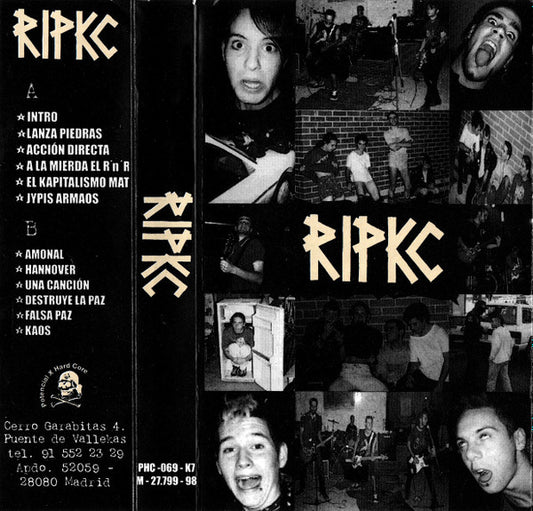 Rip Kc – Rip Kc - Cassette - 1998 - Potencial Hardcore – PHC 069 K7