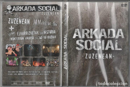 Arkada Social – Zuzenean - DVD