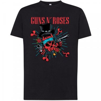 Guns n' Roses - Camiseta / T-Shirt / Tallas – Sizes: S/M/L/XL/XXL