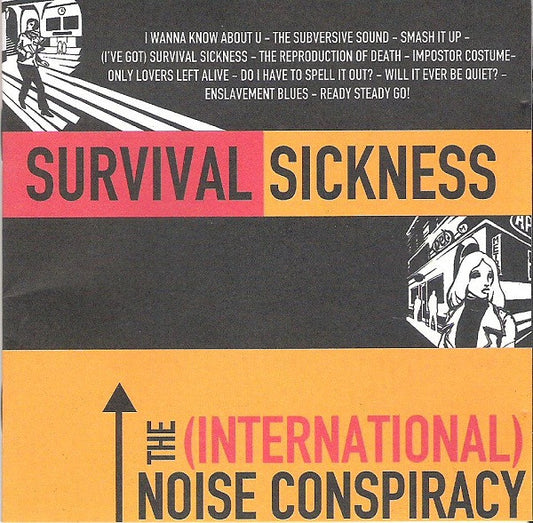The (International) Noise Conspiracy – Survival Sickness - CD - 2000 - Burning Heart Records – BHR 106