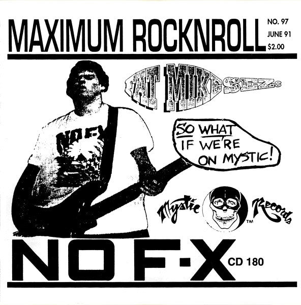 NOFX – Maximum Rocknroll - CD - Como Nuevo / Like New (M-/M-)