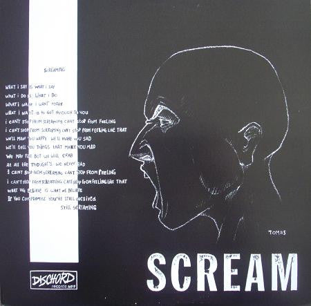Scream – Still Screaming - LP - Blanco / White - With Insert and MP3 Download - 2008 -  Dischord Records ‎– DIS 9 V, Dischord Records ‎– № 9