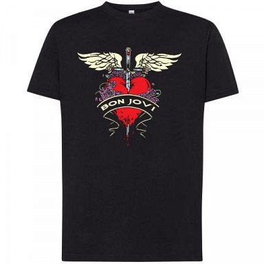 Bon Jovi - Camiseta / T-Shirt / Tallas – Sizes: S/M/L/XL/XXL
