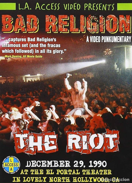 Bad Religion – The Riot - DVD - 2006 - Music Video Distributors – DR-4530