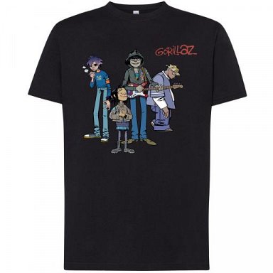 Gorillaz - Camiseta / T-Shirt / Tallas – Sizes: S/M/L/XL/XXL