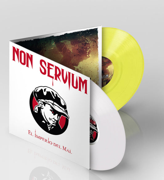 Non Servium – El Imperio Del Mal - 2xLP - Blanco y Amarillo / White and Yellow - 2017 - Potencial Hardcore – PHC-141-LP
