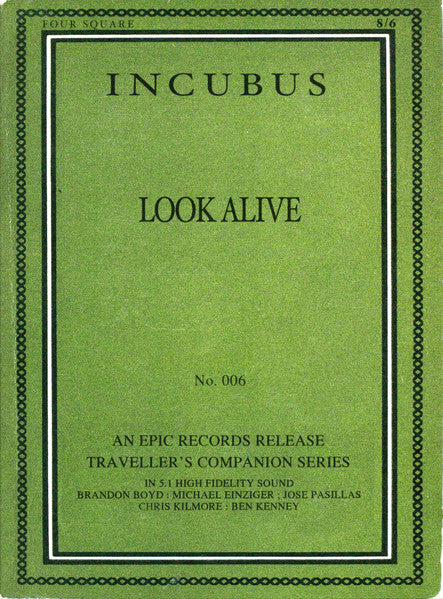 Incubus  – Look Alive - CD + DVD - 2007 - Epic Music Video – 88697203289 - CD Muy Buen Estado (VG+) / DVD Nuevo (M) / Portada Muy Buen Estado (VG+)
